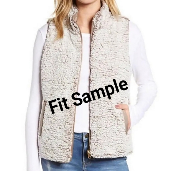 THREAD & SUPPLY Sherpa Vest Womens Small - Picture 4 of 4